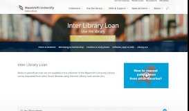
							         Inter Library Loan - ILL - Online Library | Maastricht University								  
							    