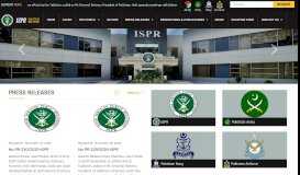 
							         Inter Services Public Relations Pakistan								  
							    