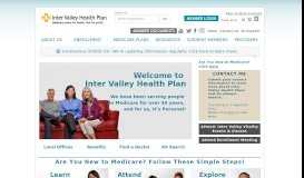 
							         Inter Valley Health Plan: Medicare Advantage Plans and Enrollment								  
							    