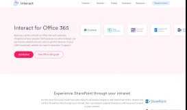 
							         Interact for Office 365 | Interact software - Interact Intranet								  
							    