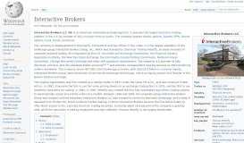 
							         Interactive Brokers - Wikipedia								  
							    