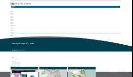 
							         Interactive maps and tools - Data centre - Oil and Gas Authority								  
							    