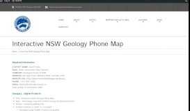 
							         Interactive NSW Geology Phone Map | Mapping Sciences Institute ...								  
							    