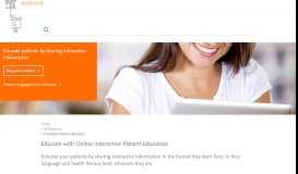 
							         Interactive Patient Education - Elsevier								  
							    