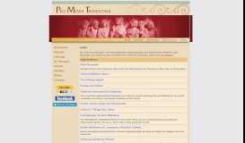 
							         Interessante und nützliche Links - Pro Missa Tridentina								  
							    