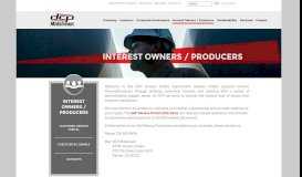 
							         Interest Owners / Producers - DCP Midstream								  
							    
