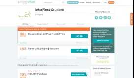 
							         InterFlora Coupon Codes - Save 10% w/ June 2019 Coupons & Deals								  
							    