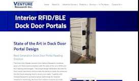 
							         Interior Dock Door Portal - Venture Research								  
							    