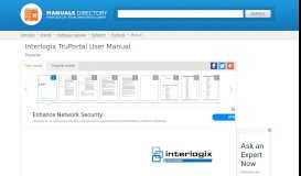 
							         Interlogix TruPortal User Manual - manualsdir.com								  
							    