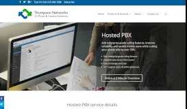 
							         Intermedia Hosted PBX Details | Thompson Networks								  
							    
