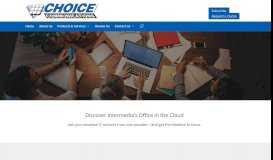 
							         Intermedia Office In The Cloud | Choice Communications								  
							    