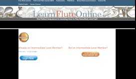 
							         Intermediate Level Flute Lessons Portal - Learn Flute ... - Spartan Digital								  
							    