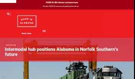 
							         Intermodal hub positions Alabama in Norfolk Southern's future | Made ...								  
							    