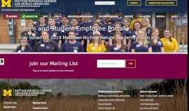 
							         Intern and Student-Employee Portal | Matthaei Botanical Gardens and ...								  
							    