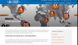 
							         Internacional | Universidad Interamericana de Panamá								  
							    