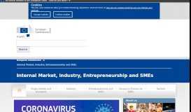
							         Internal Market, Industry, Entrepreneurship and SMEs | Internal Market ...								  
							    