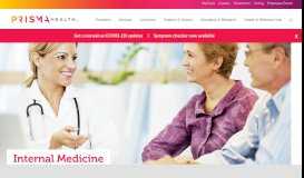 
							         Internal Medicine Associates - Greenville Health System								  
							    