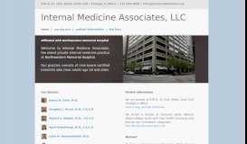 
							         Internal Medicine Associates, LLC • 201 East Huron Street • 312-944 ...								  
							    