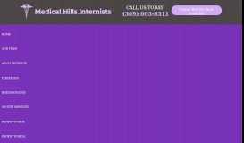 
							         Internal Medicine - Bloomington, IL - Medical Hills Internists								  
							    