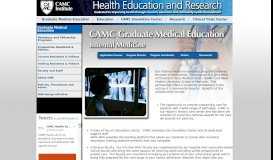 
							         Internal Medicine - CAMC Graduate Medical Education - West ...								  
							    