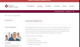 
							         Internal Medicine | Flowers Medical Group | Dothan, AL								  
							    