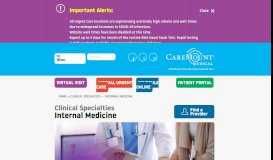 
							         Internal Medicine – Healthcare Services in New York | Multi-Specialty ...								  
							    