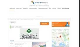 
							         Internal Medicine | Lafayette General Medical Center | Physician Jobs ...								  
							    