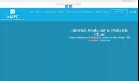 
							         Internal Medicine: New Albany, MS: Internal Medicine & Pediatric Clinic								  
							    