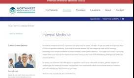 
							         Internal Medicine | Northwest Allied Physicians | Arizona								  
							    