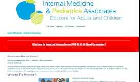 
							         Internal Medicine & Pediatric Associates - Internal Medicine ...								  
							    