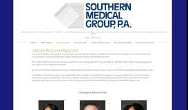 
							         Internal Medicine Physicians — Southern Medical Group, P.A.								  
							    