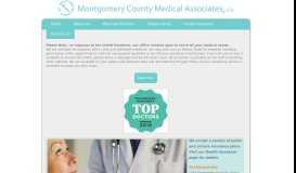 
							         Internal Medicine & Primary Care | Montgomery Co. Medical Assoc.								  
							    