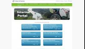 
							         Internal Portal - PanCanal.com								  
							    