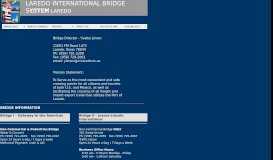 
							         International Bridge System - City of Laredo								  
							    
