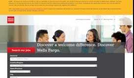 
							         International careers - Jobs and Careers at Wells Fargo								  
							    