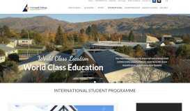 
							         International – Cromwell College								  
							    