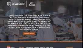 
							         International Culinary Center - Award-Winning Culinary School www ...								  
							    