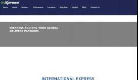 
							         International Express - InXpress US Shipping and Logistics								  
							    