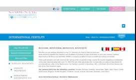 
							         International Fertility - Cardone & Associates								  
							    
