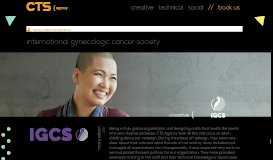 
							         International Gynecologic Cancer Society - CTS { agency								  
							    