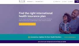 
							         International Health Insurance - Now Health								  
							    