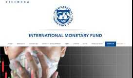 
							         International Monetary Fund - Homepage								  
							    