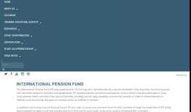 
							         International Pension Fund | BAC District Council of Wisconsin								  
							    