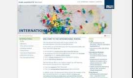 
							         International Portal								  
							    
