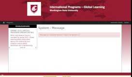 
							         International Programs - Global Learning								  
							    