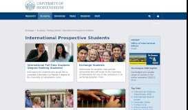 
							         International prospective students: University of Hohenheim								  
							    