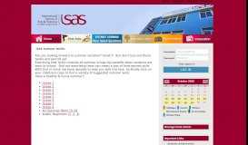
							         International School of Arts & Sciences - Portal - ISAS								  
							    