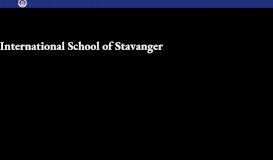 
							         International School of Stavanger								  
							    