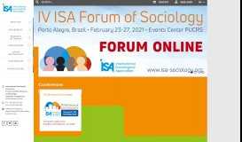 
							         International Sociological Association								  
							    