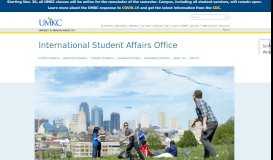 
							         International Student Affairs Office - University of Missouri - Kansas City								  
							    